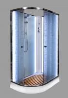 Душевая кабина DTO EM1512 R N с LED-подсветкой