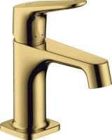 Смеситель для раковины Axor Citterio M 34016990. полированное золото