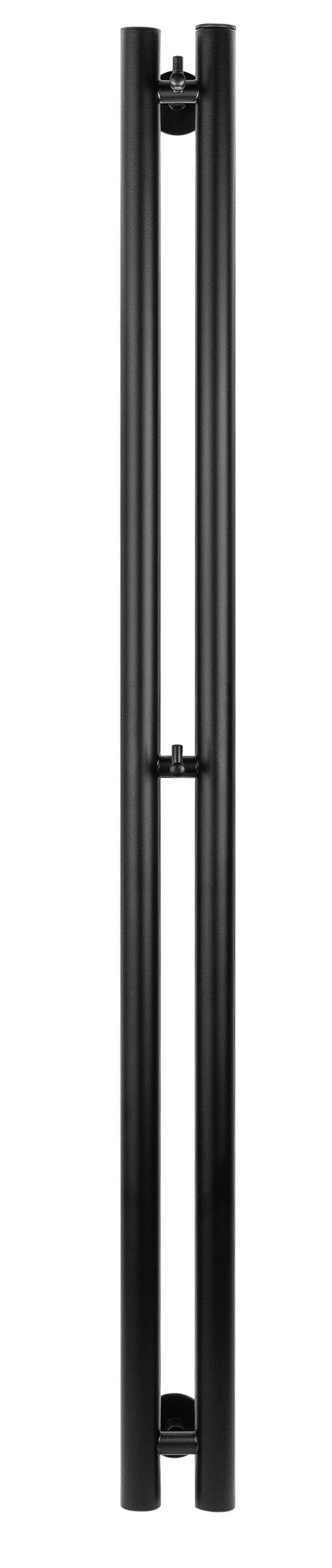 Полотенцесушитель водяной Secado Бергамо 2К 2000/70, черный матовый