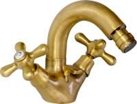 Смеситель для биде Nicolazzi Nuova Brenta 2537BZ с д/к, бронза