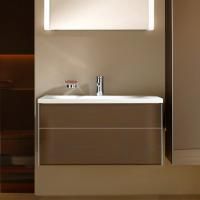 Тумба с раковиной Keuco Royal Reflex трюфель 100 см