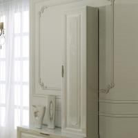 Пенал Aqwella 5 stars Империя П35 подвесной белый глянец