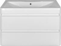 Тумба под раковину Style Line Атлантика 100 Люкс Plus, подвесная, белая