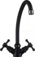 Смеситель для кухни Rossinka Y02-71 черный