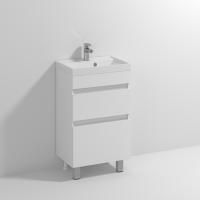 Тумба с раковиной Vod-Ok Best 50 белая