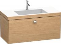 Тумба с раковиной Duravit Brioso 100 дуб европейский