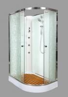 Душевая кабина DTO EM1512 L N с гидромассажем