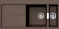 Мойка кухонная Schock Horizont 60D (D-150) бронза