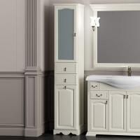 Пенал Opadiris Риспекто 40 L слоновая кость, с бельевой корзиной