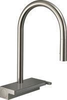 Смеситель для кухни Hansgrohe Aquno Select M81 73837800 сталь