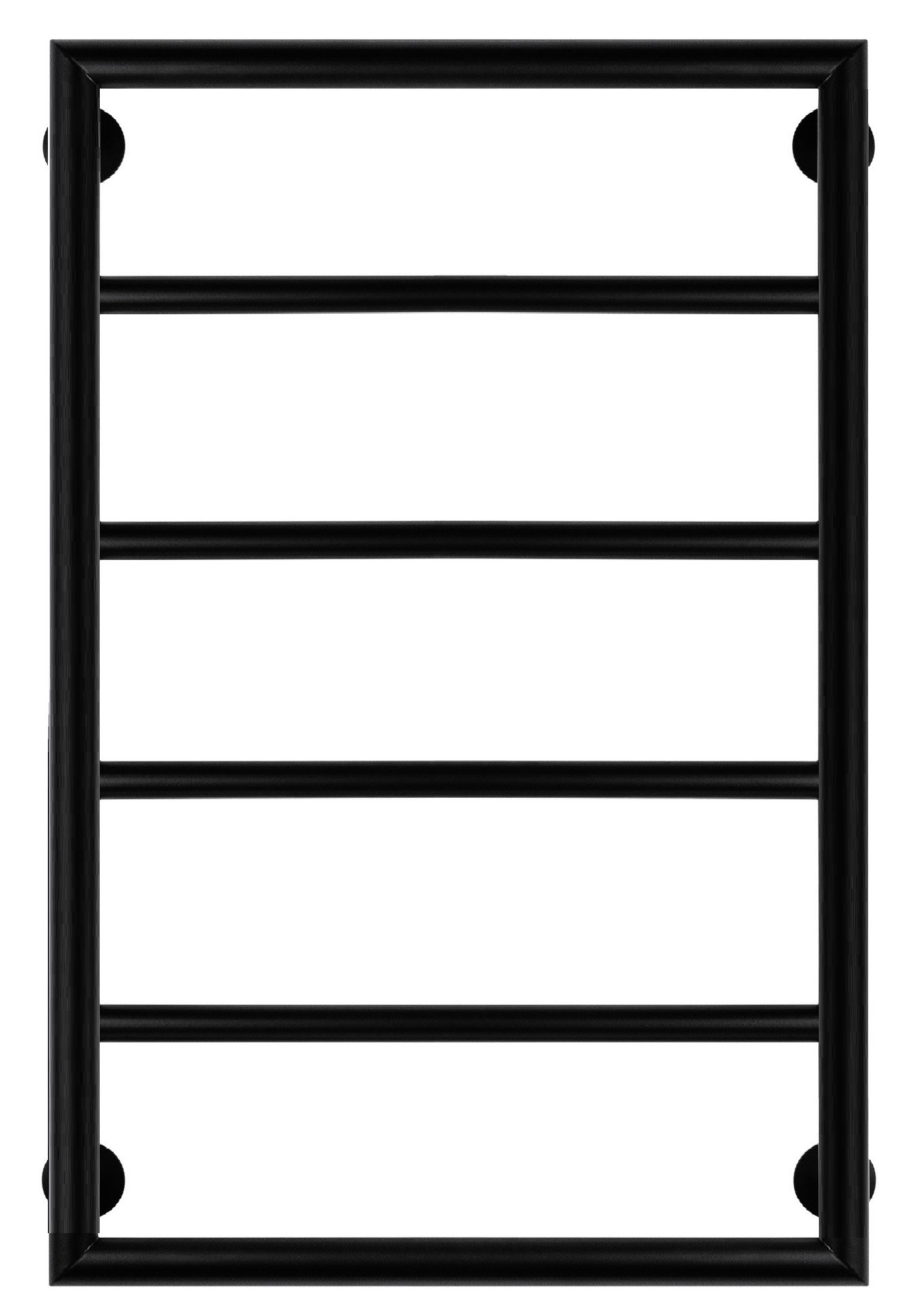 Полотенцесушитель водяной Secado Парма 2 80/50, черный матовый