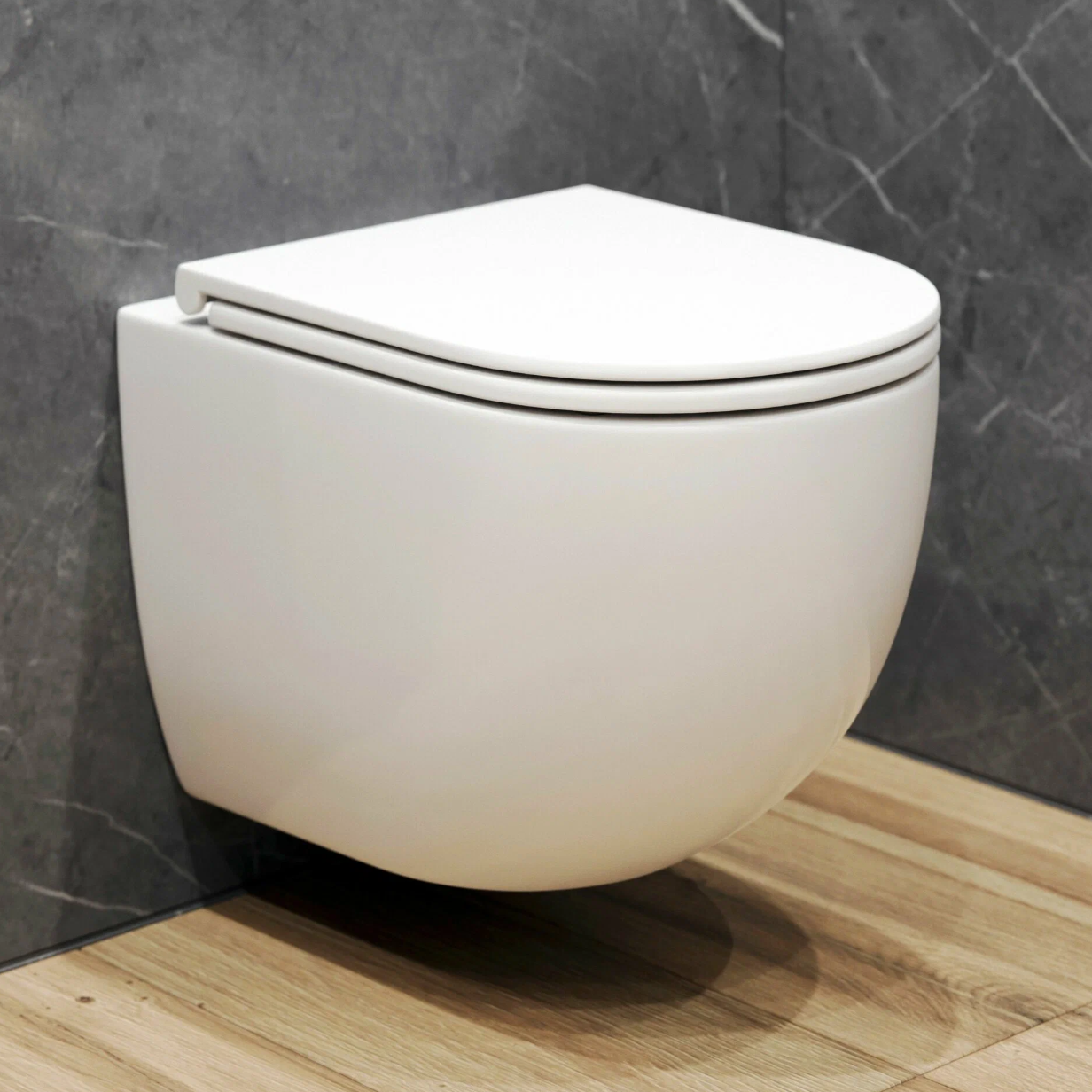 Подвесной унитаз CeramaLux TR2196ZK