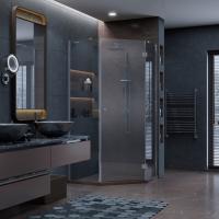 Душевой уголок Ambassador Diamond 12011111R 90x90 см