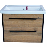 Тумба с раковиной Bellezza Бруно 70 табакко