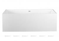 Ванна из искусственного камня Aquanet Soul Smooth TC-S107 175x73 см. матовая