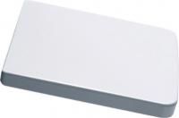 Крышка-сиденье Kerasan Ego 328801 с микролифтом, петли хром