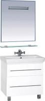 Мебель для ванной Misty Елена 80 белая, с 2-мя ящиками