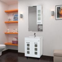 Мебель для ванной Misty Квадро 60 белая эмаль