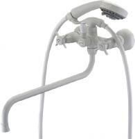 Смеситель для ванны Elghansa Praktic 2702660 stone white универсальный