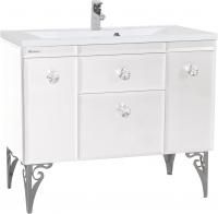 Тумба с раковиной Bellezza Луссо 100 белая