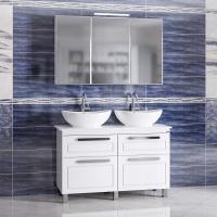 Мебель для ванной СанТа Нептун 120 напольная, со столешницей