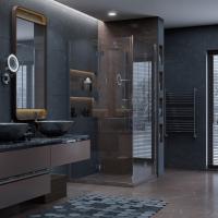 Душевой уголок Ambassador Diamond 12011110 90x90 см