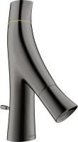Смеситель для раковины Axor Starck Organic 12014330 полированный черный хром