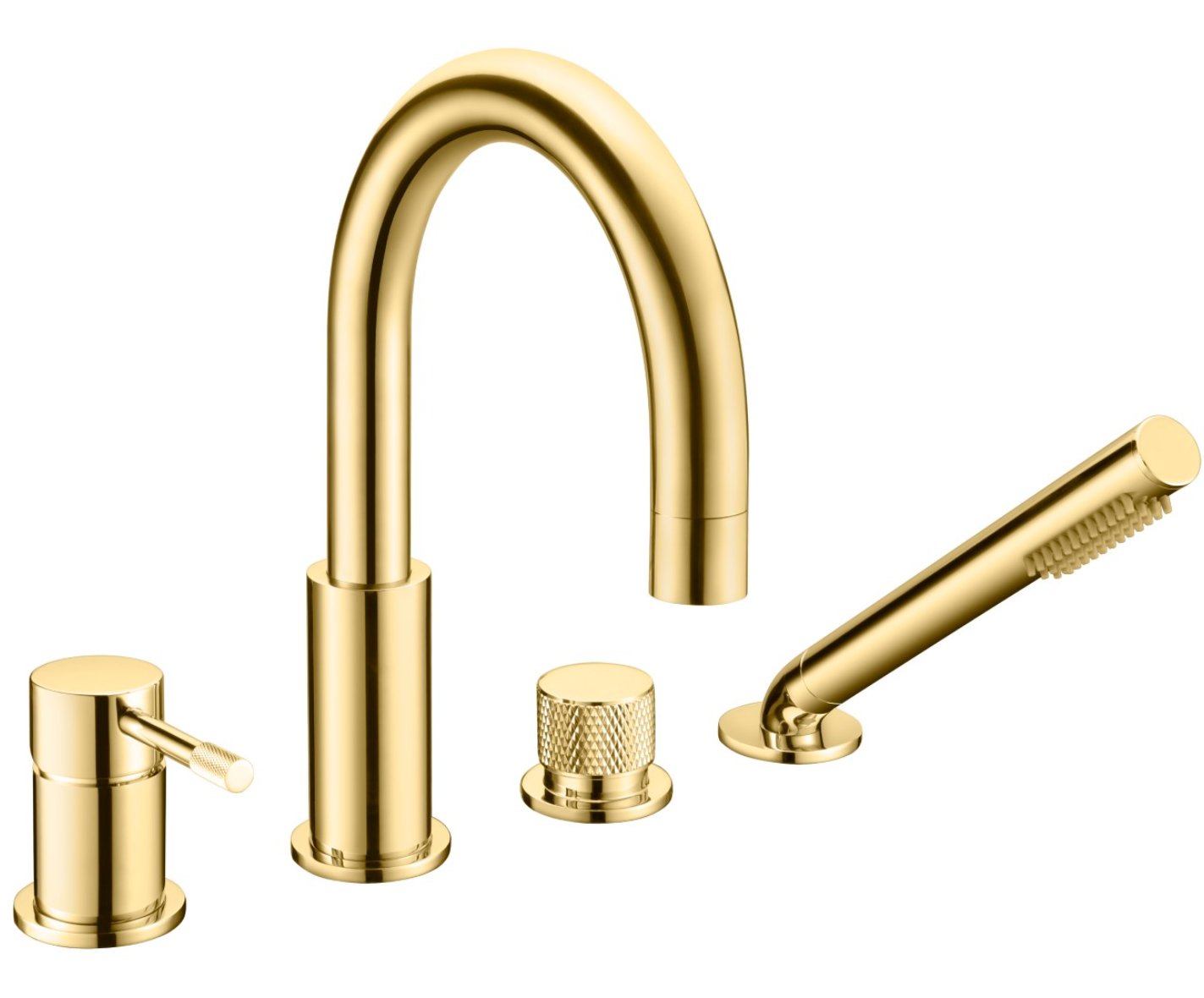 Смеситель на борт ванны Boheme Uno 460-G