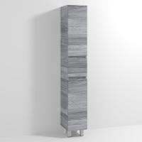 Шкаф-пенал Vod-Ok Best 35 R с бельевой корзиной, лиственница