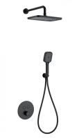 Душевая система Wonzon & Woghand WW-D2017-A-MB с термостатом
