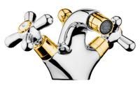 Смеситель для биде Webert Armony AM710102017 золото, хром