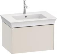 Тумба с раковиной Duravit White Tulip 75 скандинавский белый шелковисто-матовый