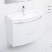 Тумба под раковину De Aqua Лонг 90 белая