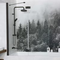 Шторка на ванну Radaway Essenza New Black PND II 130 L