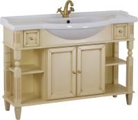 Тумба с раковиной Migliore Kantri 121 decape sabbia