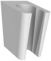 Настенный держатель IDDIS Optima Home 080WL00i53 белый матовый