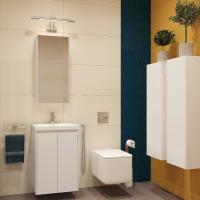 Мебель для ванной Velvex Klaufs 50.2D белая, подвесная