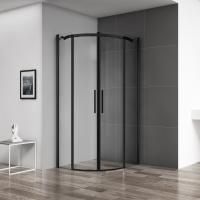 Душевой уголок BelBagno Acqua-R-2-100-C-NERO