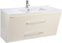 Тумба с раковиной Bellezza Берта подвесная 90 бежевая