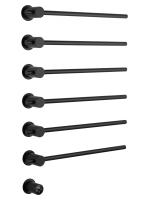 Полотенцесушитель электрический Wonzon & Woghand Baden WW-AL366-MB