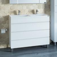 Тумба под раковину СанТа Марс 100/2 напольная