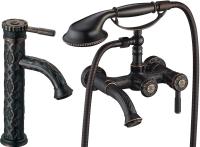 Душевой комплект Lemark Jasmine LM6612ORB + LM6609ORB