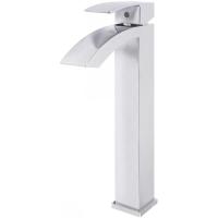 Смеситель для раковины высокий Hansberge H2077C, хром