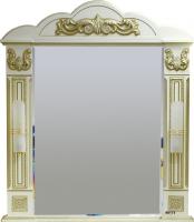 Зеркало Misty Барокко 80 бежевое, патина