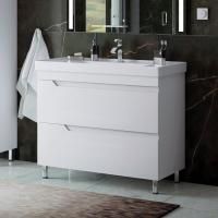 Тумба с раковиной Corozo Юта 100 напольная