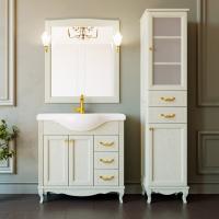 Мебель для ванной ValenHouse Эллина 85 слоновая кость, фурнитура золото