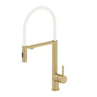 Смеситель для кухни Wonzon & Woghand WW-458027-BG c подключением фильтра