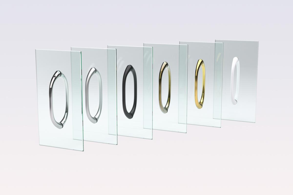 Душевой уголок Vegas Glass AFS NOVO 80 03 07 R, профиль золото матовое, стекло графит