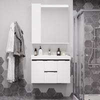 Мебель для ванной Aquaton Рене 80 белый, грецкий орех