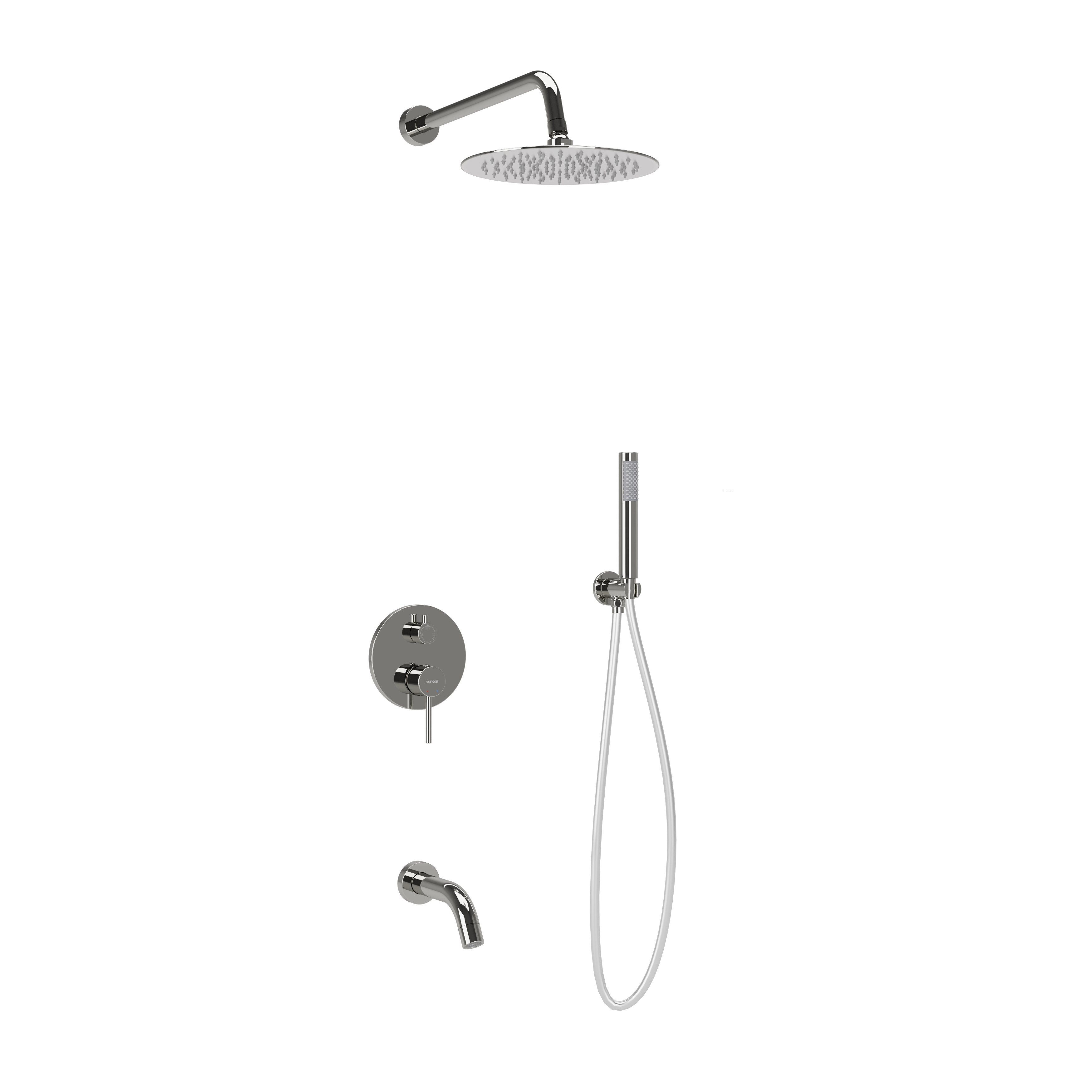 Душевая система SANCOS Select SC3004CH, хром